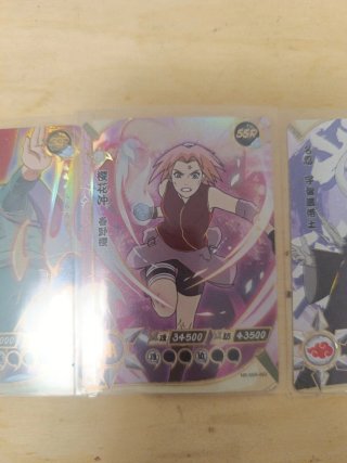 Cartas Naruto Coleccionables