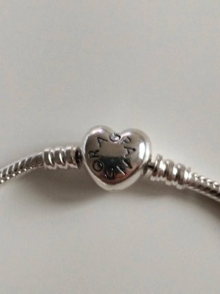Pulsera Pandora Plata 925 Corazón