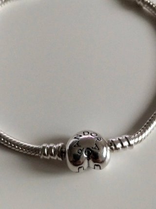 Pulsera Pandora Plata 925 Corazón