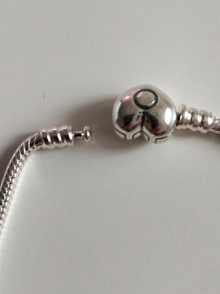 Pulsera Pandora Plata 925 Corazón