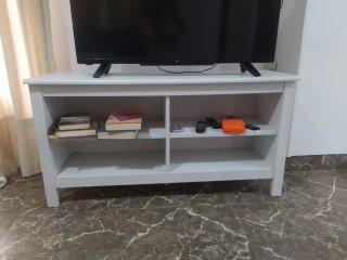 Mesa TV Ikea Hemnes Blanca