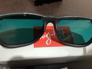 Gafas Ray-Ban RB cristales naranjas