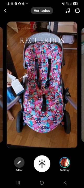 Funda y colchoneta para carro Tuc Tuc