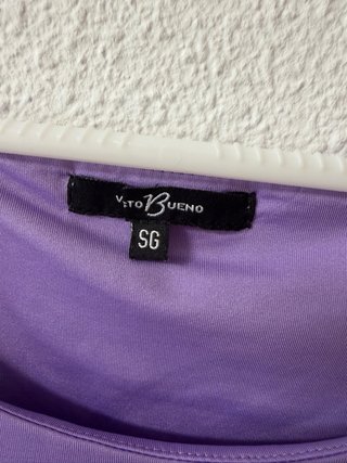 Camiseta tirantes lila M/L