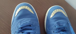 Zapatillas Munich Fútbol Sala Azul y Dorado