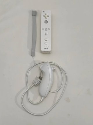 Mando Wii + Nunchuk Wii + Correa