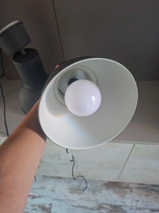 2 Lámparas Techo HEKTAR Gris Oscuro