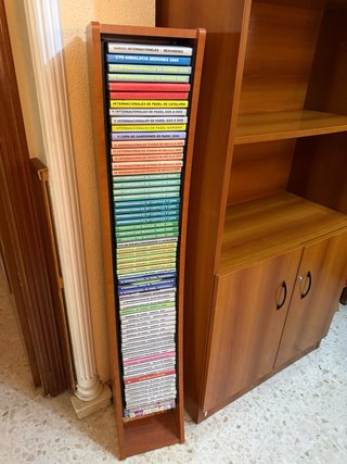 Mesa de oficina de madera y mueble