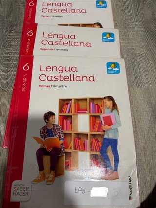 LIBROS TEXTO PRIMARIA: lengua matemáticas, inglès