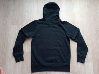 Sudadera Levi's Negra con Capucha Talla 16A