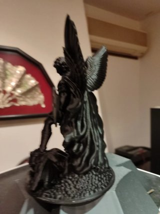 Arcángel San Miguel Figura Negra