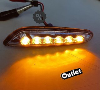 FE INTERMITENTES BMW E46 01-05 LATERALES LED CROMADO R018081