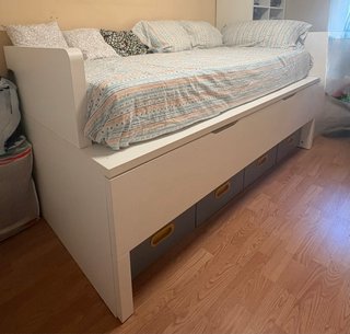 CAMA NIDO JUVENIL 2 CAMAS + 4 CAJONES + 2COLCHONES