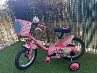 Bici infantil Btwin rosa