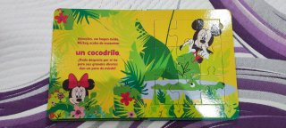 Cuento-puzzles infantil mickey