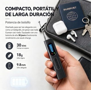 Detector Cámaras Ocultas Anti Espías