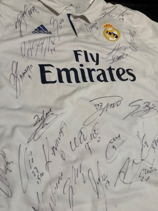 Camiseta Real Madrid 16/17 Firmada