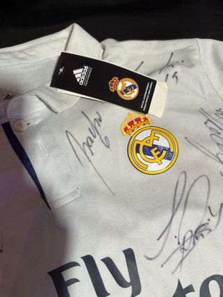 Camiseta Real Madrid 16/17 Firmada
