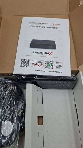 Receptor satélite PremiumX FTA HD 0199