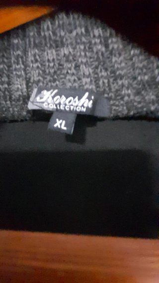 Vestido Koroshy Negro y Morado