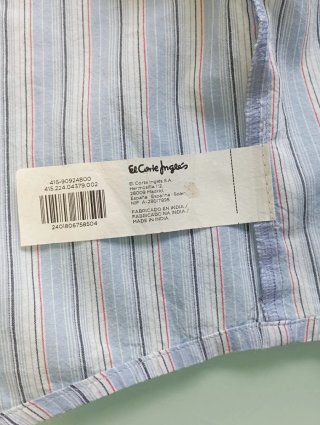 Camisa rayas Easy Wear XS