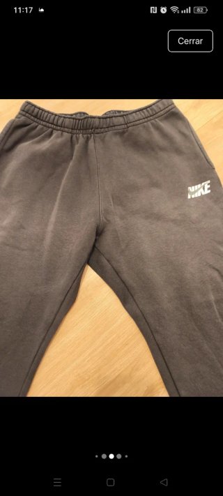 Chándal Nike Gris Talla L