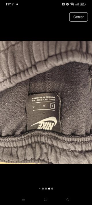 Chándal Nike Gris Talla L