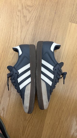 Adidas Samba Gris y Beige