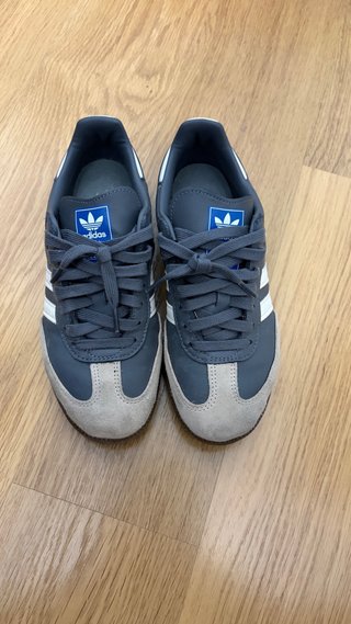 Adidas Samba Gris y Beige