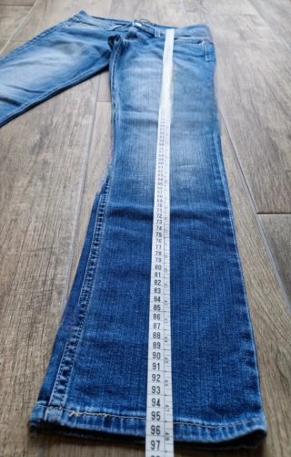 Levi's 524 Too Superlow Jeans Mujer Azul
