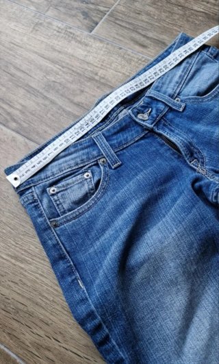 Levi's 524 Too Superlow Jeans Mujer Azul