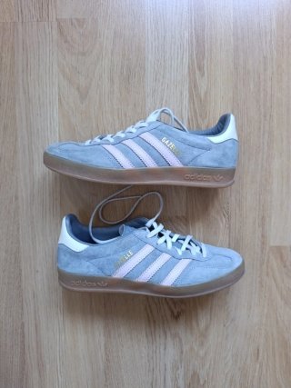 Adidas Gazelle grises/rosas T.38