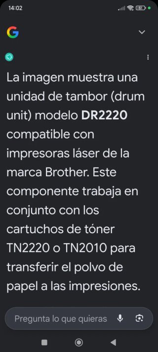 Tambor Brother DR2220 Original Nuevo