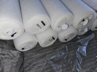 Palos de luz LED Azul
