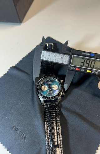 Reloj Timex The Waterbury Cronógrafo (Esfera Azul)