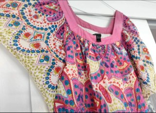 Vestido Mango estampado