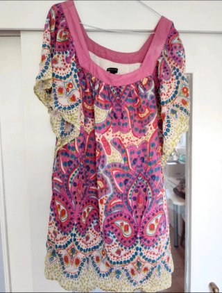 Vestido Mango estampado