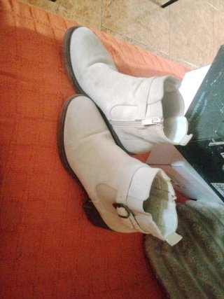 Botines Beige