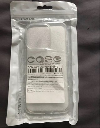 Funda Transparente iPhone 16 Pro