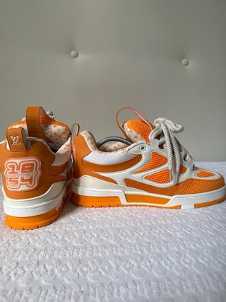 Louis Vuitton Skate Arancioni Bianche