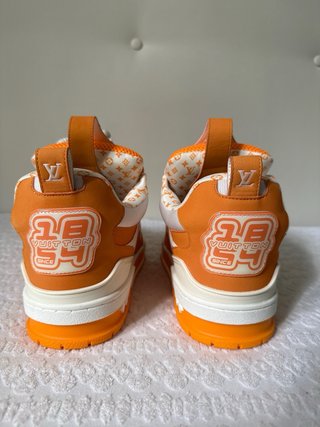 Louis Vuitton Skate Arancioni Bianche