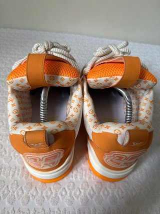 Louis Vuitton Skate Arancioni Bianche