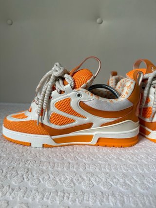 Louis Vuitton Skate Arancioni Bianche