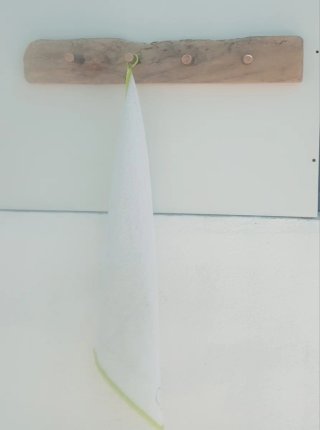 Cabide Rústico Artesanal Madeira driftwood 50cm