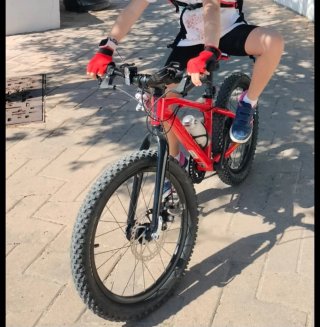 Bicicleta MTB Expl Roja Talla 20