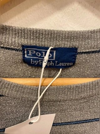 Jersey Rayas Gris Marino Polo Ralph Lauren...