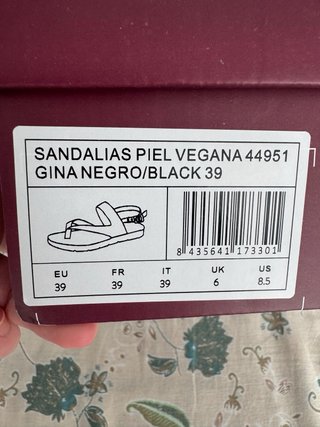 Sandalias Bosanova Negras