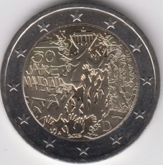Moneda Conmemorativa 2 Euros Alemania 2019