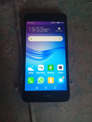 Teléfono Huawei Negro