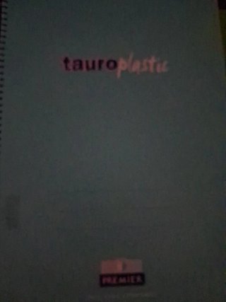 Cuaderno Tauro Plastic A4